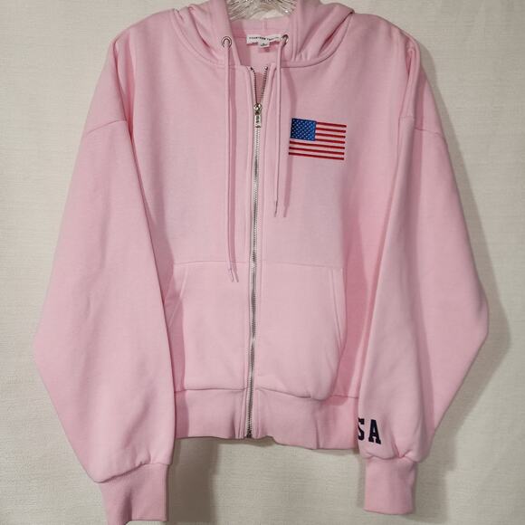 United States 1993 women's pink hoodie Large - Picture 4 of 6